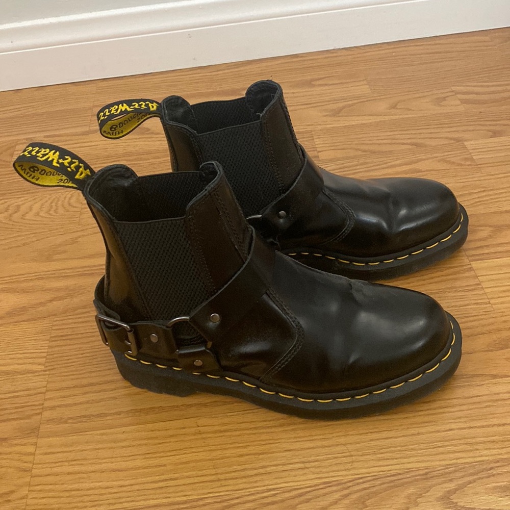 Dr. Martens buckle boots hardly worn!